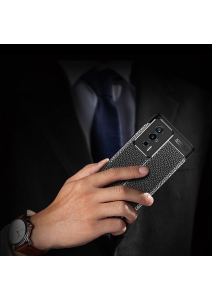 For Poco F5 Pro Yumuşak Iş Deri Cep Telefonu Kılıfları (Yurt Dışından) fiyatları