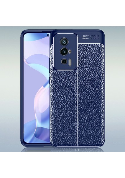 For Poco F5 Pro Yumuşak Iş Deri Cep Telefonu Kılıfları (Yurt Dışından)