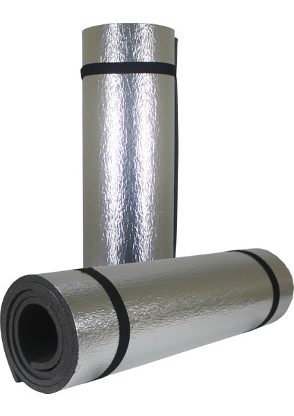 170X60cm Folyolu Kamp Matı 10mm Antrasit