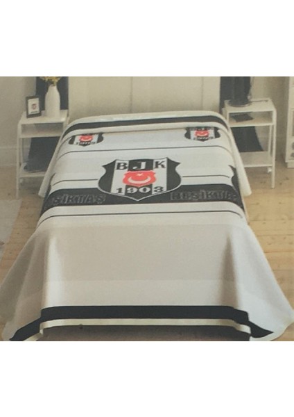 Taraftar Lisanslı Tek Kişilik Pike (150X200 Cm) (Yazlık-Ince) (Tek Parça)