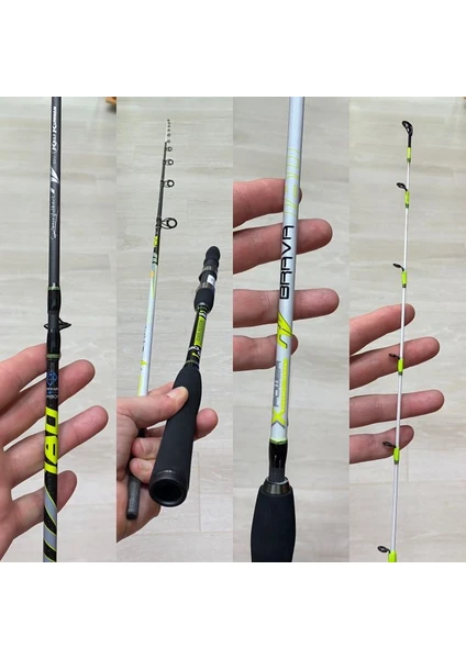 Balık Av Dünyası Kali Kunnan Rv Brava 180CM 90-210G Jig Olta Kamışı