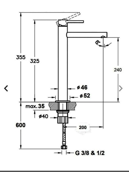 Çanak Banyo Lavabo Bataryası Siyah Mermer Desenli