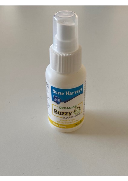 Organics Buzzy Body Spray 50 ml (Doğal Sinek & Haşere Kovucu) 869917782450