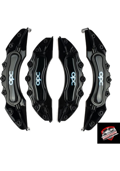 Opel Opc Yapıştırma Logolu Kaliper Kapağı 4'lü Set