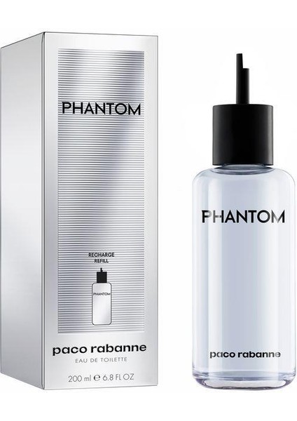 Paco Rabanne Phantom Refill Bottle Erkek Parfümü Edt 200 ml