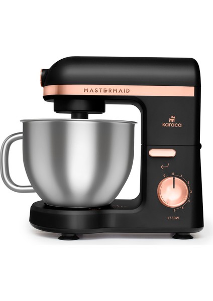 Mastermaid Chef Pro Çift Kollu Stand Mikser Matte Black Copper 1750 W