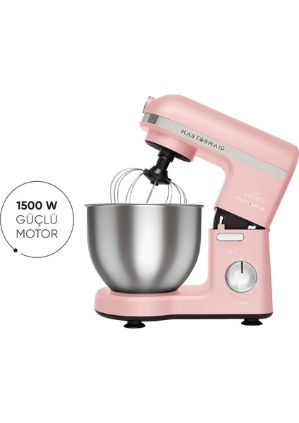 Mastermaid Chef Stand Mikser Pearly Pink 1500W 5 Lt