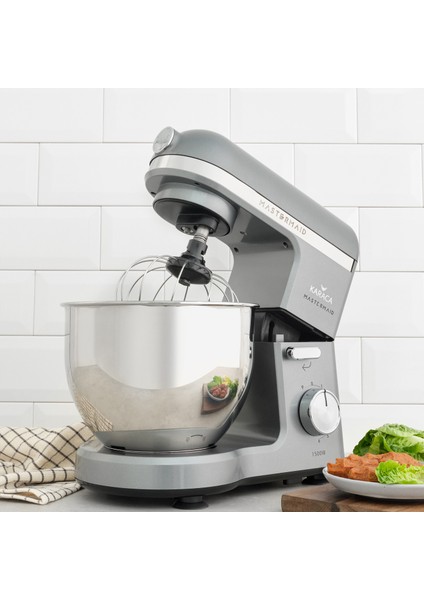Mastermaid Chef Stand Mikser Galaxy Grey 1500W 5 Lt
