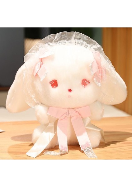 Lolita Tavşan Bebek Peluş Oyuncak Kız Kalp Lolita Tavşan Bebek Çocukları Uyuyan Bebekler (Yurt Dışından)