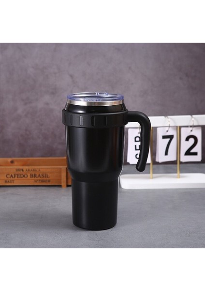 Sökülebilir 40 Oz Büyük Kapasiteli Araba Bardağı Taşınabilir Saman Fincan 304 Paslanmaz Çelik Buz Fincanı (Yurt Dışından)