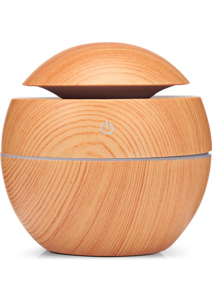 Nemlendirici Elektrikli Air Aroma Difüzör Ahşap Ultrasonik 130ML Hava Hava Nemlendiricisi Esansiyel Yağ Aromaterapi Ev Için Serin Mist Yapıcı (Yurt Dışından)
