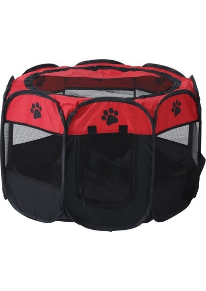 Sekizgen Evcil Hayvan Çit Evcil Çadır Oxford Bez Çizik Katlanabilir Köpek Kafesi Köpek Kedi Dağıtım Odası Köpek Kulübesi Kedi Kumu (Yurt Dışından)