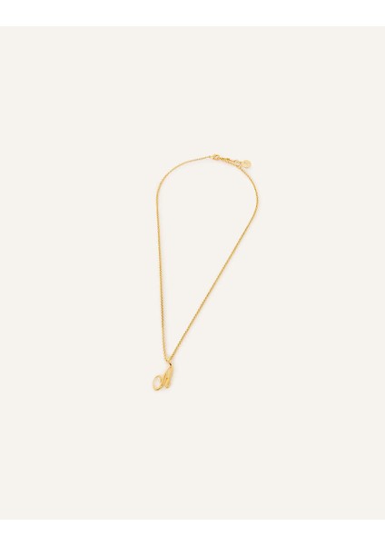 14 Ayar Altın ​​kaplama Harfli Sarkıt Kolye Gold fiyatları