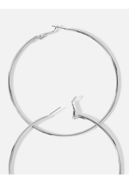 Medium Halka Küpe Silver modelleri