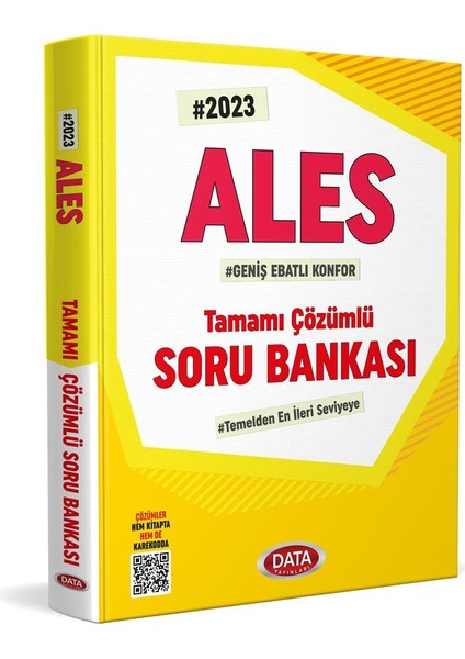 ALES 2023 Tamamı Çözümlü Soru Bankası