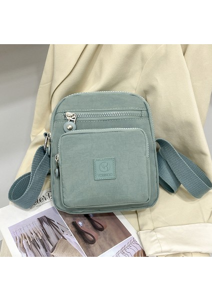 Bayanlar Suya Dayanıklı Naylon Omuz Çantası Günlük Çok Yönlü Çapraz Çanta (Yurt Dışından)