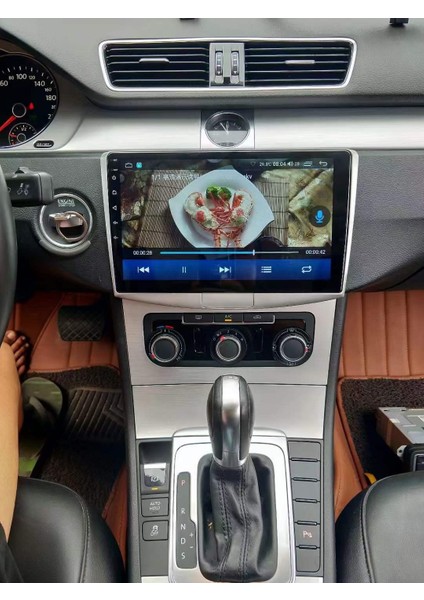 Volkswagen Passat B7 Android Kablosuz Carplay Navigasyon Multimedya 10 Inch Ekran 2 GB Ram 32 GB Rom