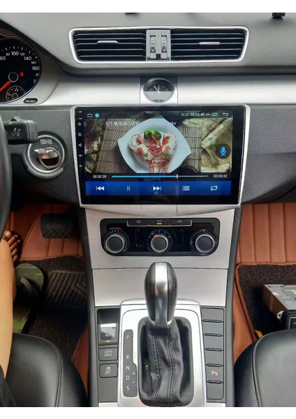 Volkswagen Passat B7 Android Kablosuz Carplay Navigasyon Multimedya 10 Inch Ekran 2 GB Ram 32 GB Rom