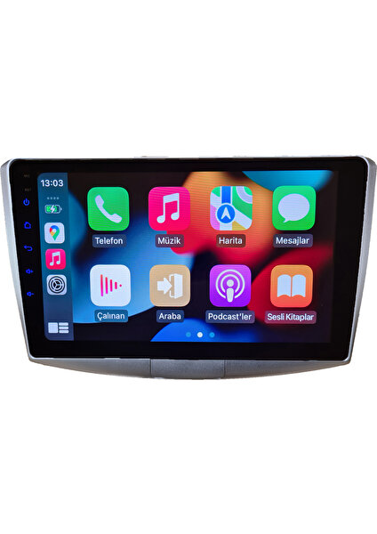 Volkswagen Passat B7 Android Kablosuz Carplay Navigasyon Multimedya 10 Inch Ekran 2 GB Ram 32 GB Rom