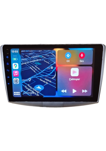 Volkswagen Passat B7 Android Kablosuz Carplay Navigasyon Multimedya 10 Inch Ekran 2 GB Ram 32 GB Rom