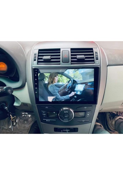 Toyota 2007-2013 Corolla Android Kablosuz Carplay Navigasyon Multimedya 9 Inch Ekran 2 GB Ram 32 GB Rom