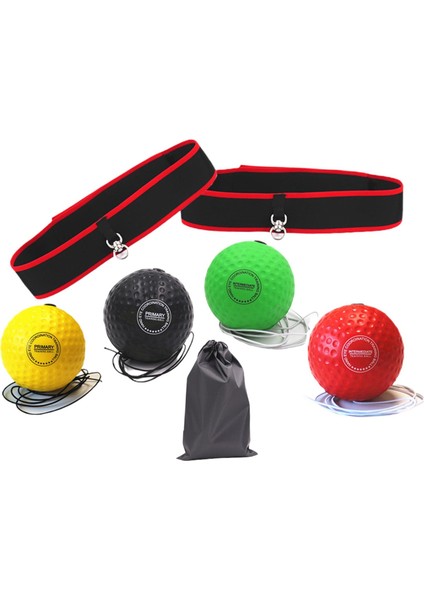 Mma Ball Headband Fitness 2 Kafa Bandı 4 Top (Yurt Dışından)