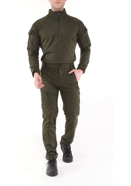 Erkek Military Combat Alt Üst Softshell Takım