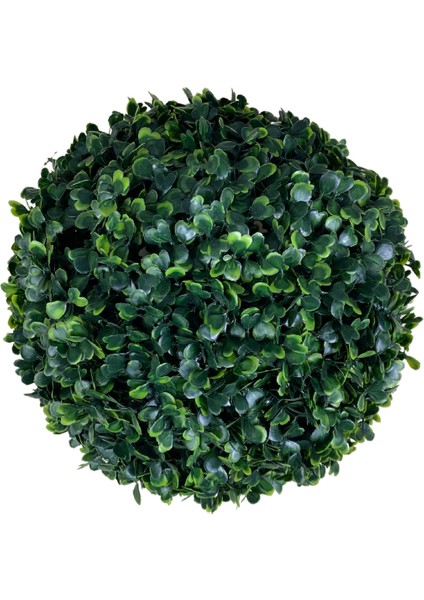 Yapay Çiçek Yeşil Şimşir Top 20 cm