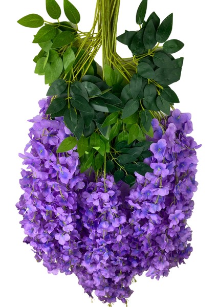 Yapay Sarkan Mor Akasya Çiçeği 12 Li Demet 3 Dallı indirimleri