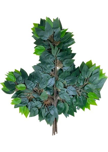 Yapay Çiçek Demet Benjamin Dalı 12 Adet 60 cm