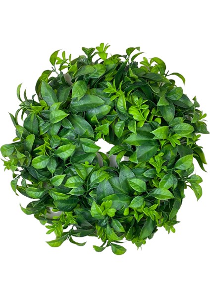 Yeşil Yapay Kapı ve Duvar Süsü 35 cm