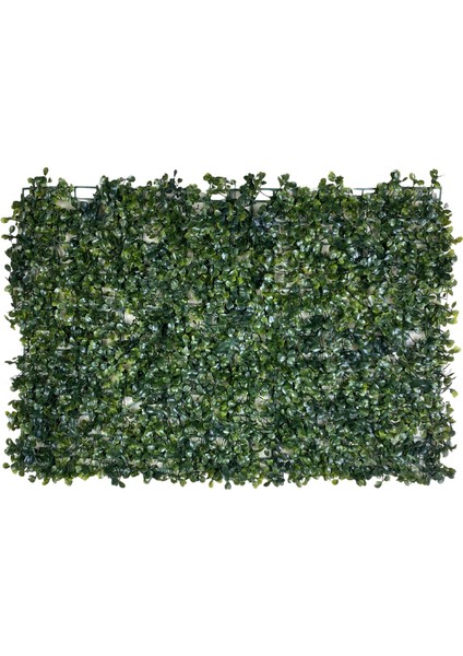 10'lu Yapay Çiçek Duvar Kaplama Panel Şimşir Tabaka 40X60 cm