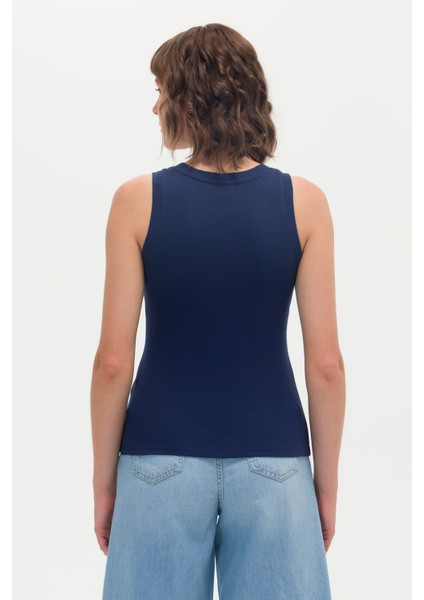 Kadın Lacivert T-Shirt 50266320-VR033 indirimleri