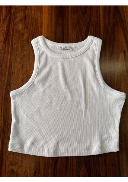 Halter Yaka Crop Atlet