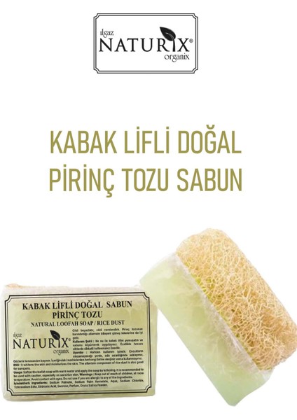 Doğal Kabak Lifli Pirinç Tozu Sabun Cilt Beyazlatıcı Peeling Etkili Rise Dust Soap modelleri