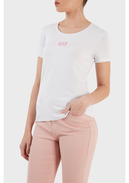 Pamuklu Regular Fit Bisiklet Yaka T Shirt Bayan T Shirt 3RTT05 Tjdzz 0193 modelleri