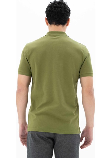 Erkek % 100 Pamuk Regular Fit Polo Yaka T-Shirt Y25374351601