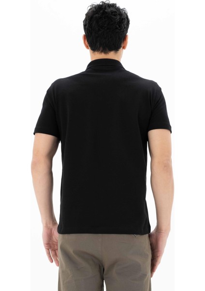 Erkek % 100 Pamuk Penye Pike Regular Fit Polo Yaka Gömlek Y25374351101