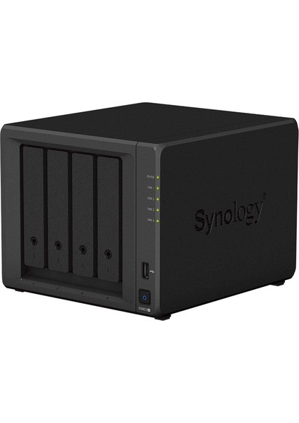 DS923PLUS02 Ryzen R1600 4gb 2tb HDD 4x3.5" Sata Desteği Raıd(0-1-5-6-10) Nas Depolama Ünitesi