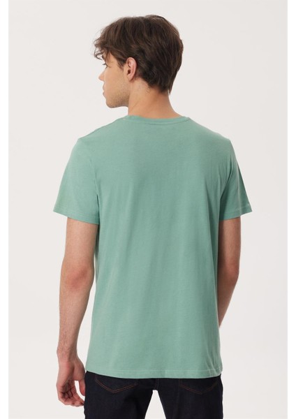 Derek Erkek O Yaka T-Shirt Mınt fırsatları