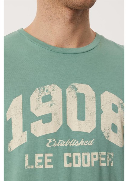 Derek Erkek O Yaka T-Shirt Mınt indirimleri