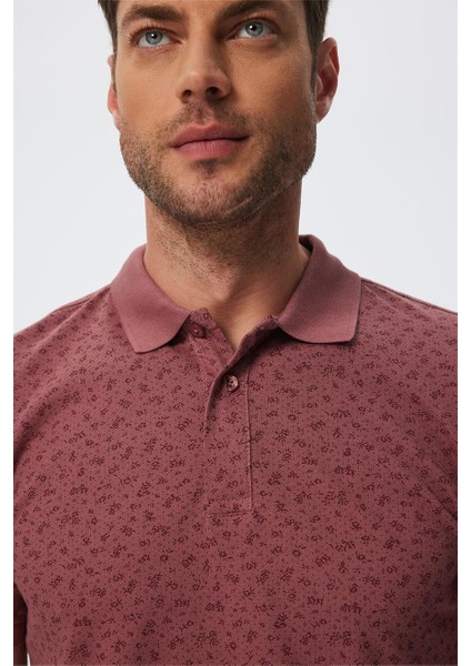 Newbernard Erkek Polo Yaka T-Shirt Gül Kurusu indirimleri