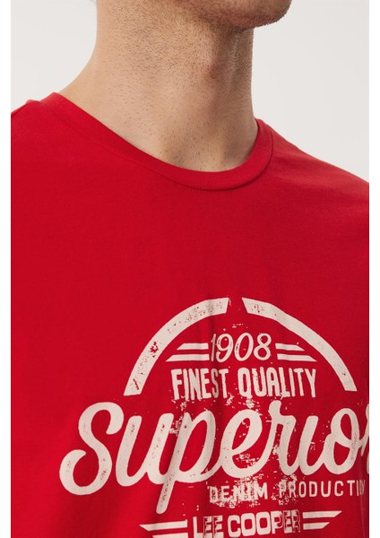 Joseph Erkek O Yaka T-Shirt Kırmızı indirimleri