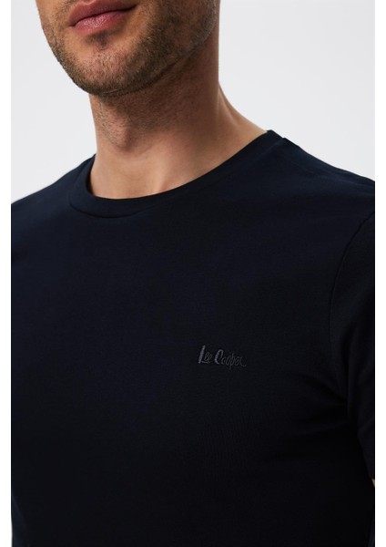 Twıngos 1 Erkek Pike O Yaka T-Shirt Lacivert