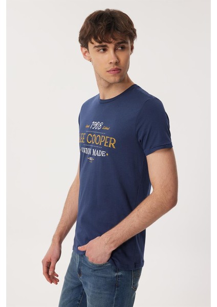 Robert Erkek O Yaka T-Shirt Lacivert fiyatları