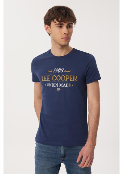 Robert Erkek O Yaka T-Shirt Lacivert fırsatları