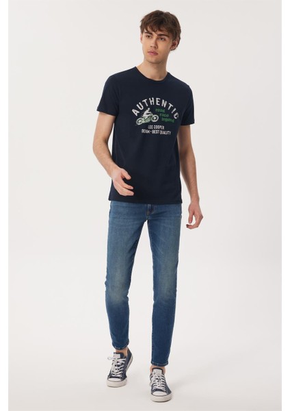 Danıel Erkek O Yaka T-Shirt Lacivert
