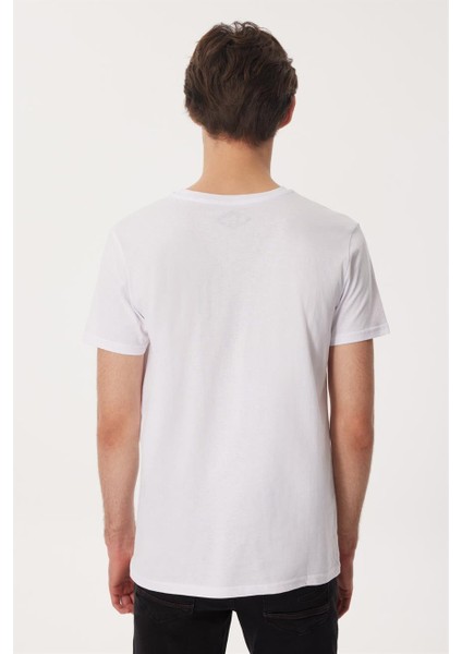 Rıchard Erkek O Yaka T-Shirt Beyaz modelleri
