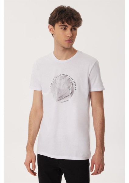 Rıchard Erkek O Yaka T-Shirt Beyaz fırsatları
