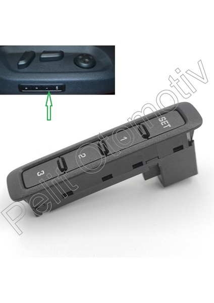 Passat Koltuk Ayar (Hafıza) Butonu Tuşu 1Z0959769A Orjinal